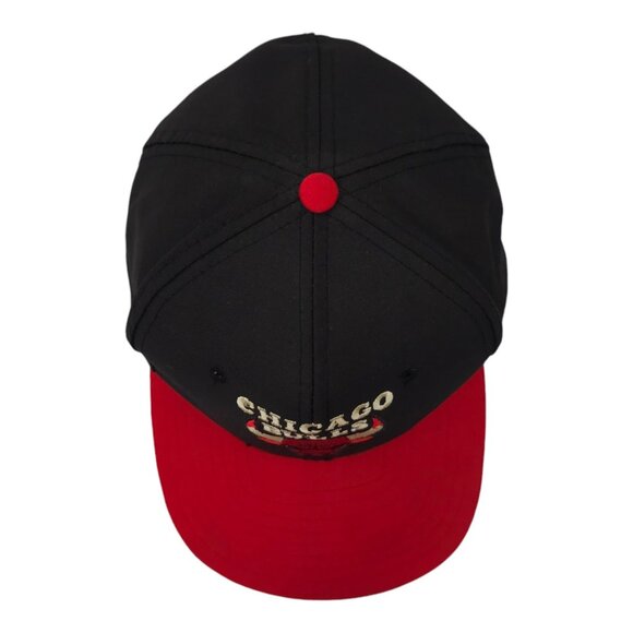 AJD Chicago Bulls Baseball Cap Hat NBA Snapback Vintage 90s Embroidered Logo - Picture 6 of 14